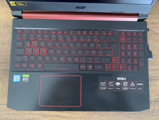 Acer Nitro 5 i5 9300H İKİNCİ EL 8GB 512GB SSD RTX2060 6GB 15.6" FHD W10 - Görsel 3