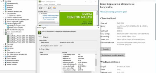 Dell Inspiron 3543 İKİNCİ EL i5-5200U 4GB RAM 500GB HDD 920M 2GB 15.6" - Görsel 10