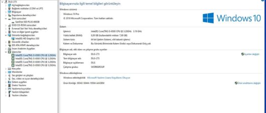 LENOVO THİNKCENTRE M900 İKİNCİ EL i5-6500 3.20 GHz 8 GB DDR4 RAM 480GB SSD - Görsel 5