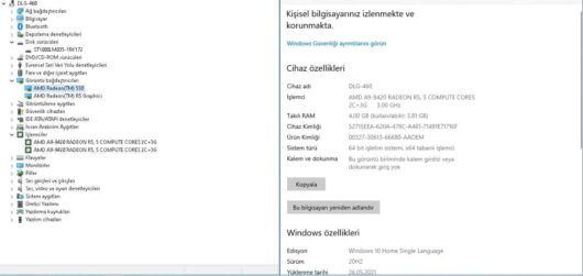Lenovo IdeaPad 320 80XV004ETX İKİNCİ EL A9-9420 4 GB 1 TB Radeon R5 M530 15.6" - Görsel 10