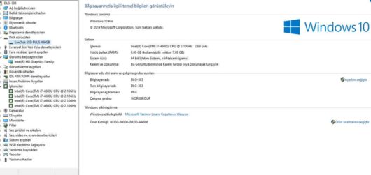 Lenovo Thinkpad X240 İKİNCİ EL i7-4600U 8GB 480GB SSD 12.5" - Görsel 10