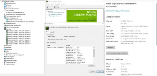 MSI GF63 Thin 9SCSR-1053XTR İKİNCİ EL i5 9300H 8GB 256GB SSD GTX 1650Ti 15.6" FHD - Görsel 10