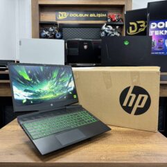 HP Pavilion Gaming 15-DK0011NT Intel Core i7 9750H 32GB 512GB SSD GTX1660Ti W10 15.6" FHD 6ZQ86EA (İKİNCİ EL)