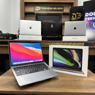 Apple MacBook Pro M1 8GB 256GB SSD macOS 13.3" QHD+ Uzay Grisi MYD82TU/A (İKİNCİ EL)