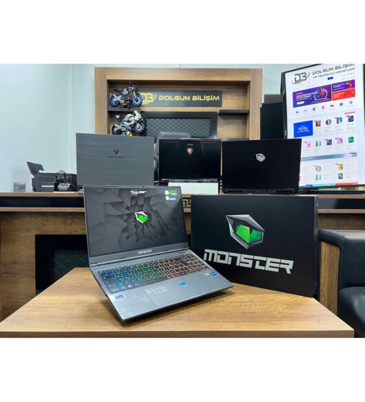 Monster Tulpar T5 V21.7 Intel Core i7 11800H 16GB 512GB SSD RTX3070 15.6" QHD 165Hz (İKİNCİ EL)