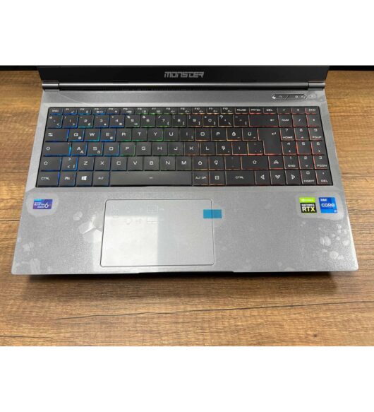 Monster Tulpar T5 V21.7 Intel Core i7 11800H 16GB 512GB SSD RTX3070 15.6" QHD 165Hz (İKİNCİ EL) - Görsel 2
