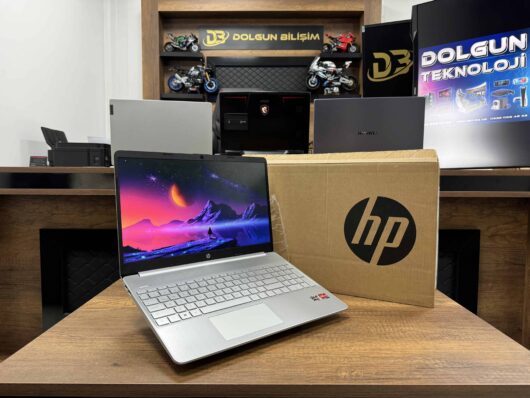 HP 15S-EQ2002NT AMD Ryzen 5 5500U 8GB 512GB SSD 15.6" FHD 4H0J4EA (İKİNCİ EL)
