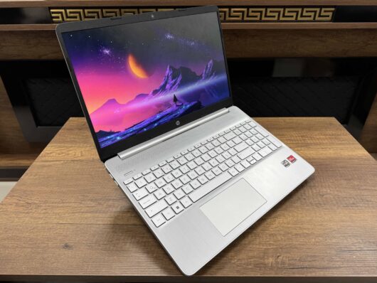 HP 15S-EQ2002NT AMD Ryzen 5 5500U 8GB 512GB SSD 15.6" FHD 4H0J4EA (İKİNCİ EL) - Görsel 8