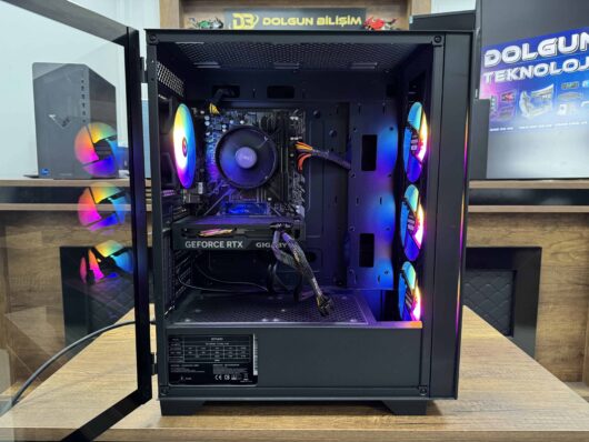 AMD Ryzen 5 5500 16GB RAM 500GB SSD RTX4060 8GB 600W KASA (İKİNCİ EL) - Görsel 2