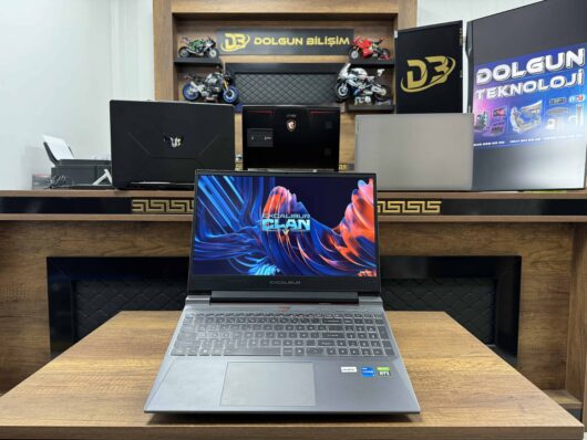 Casper Excalibur G870.1245-BV60P-B Intel Core i5 12450H 16GB 512GB SSD RTX3060 15.6" FHD W11 144Hz (İKİNCİ EL)
