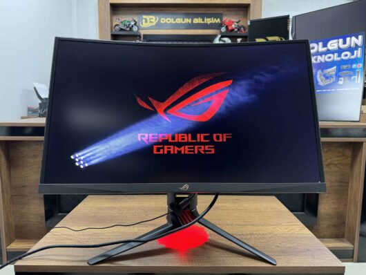 Asus ROG Strix XG27VQ 27" 144Hz 4ms Full HD Curved Oyuncu Monitörü DVI-HDMI-DP (İKİNCİ EL)