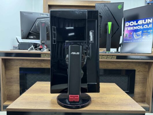 Asus VG248QE 24" 144Hz 1ms Full HD Pivot HDMI+DP Oyuncu Monitörü (İKİNCİ EL) - Görsel 3