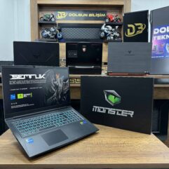 Monster Tulpar T7 V20.6.2 Intel Core i7 13700H 32GB RAM 1TB SSD RTX4060 17.3" FHD 144Hz (İKİNCİ EL)