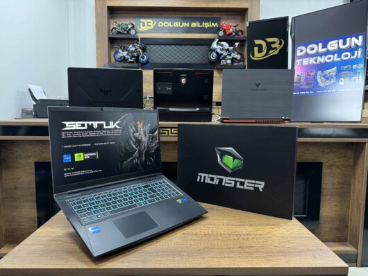Monster Tulpar T7 V20.6.2 Intel Core i7 13700H 32GB RAM 1TB SSD RTX4060 17.3" FHD 144Hz (İKİNCİ EL)