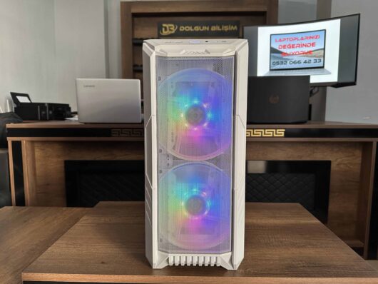AMD Ryzen 7 7700X ROG B650-A 16GB 1TB RTX3070Ti 8GB Cooler Master Sıvı Soğutma 850W HAF500 ARGB Beyaz Kasa (İKİNCİ EL) - Görsel 2
