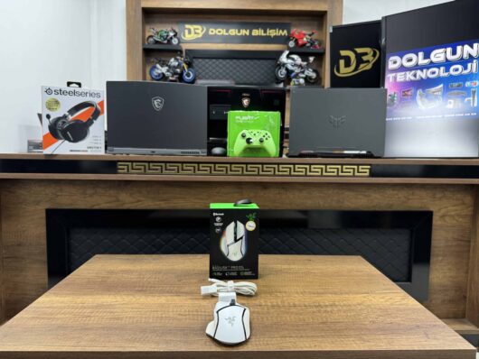 Razer Basilisk V3 Pro RGB Optik Kablosuz Oyuncu Mouse Beyaz RZ01-04620200 (İKİNCİ EL)