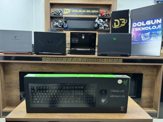 Razer Cynosa Lite + Razer Abyssus Lite Kablolu Klavye Mouse Seti (İKİNCİ EL)