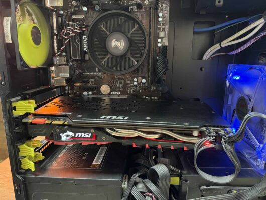 AMD Ryzen 3 4100 8GB RAM 240GB SSD 1TB HDD GTX1080 8GB KASA (İKİNCİ EL) - Görsel 2