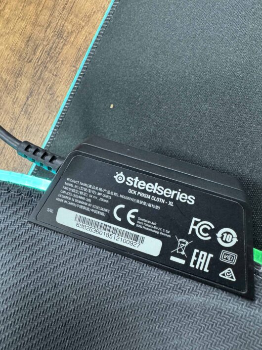 SteelSeries Qck Prism Cloth XL Oyuncu Mouse Pad (İKİNCİ EL) - Görsel 2