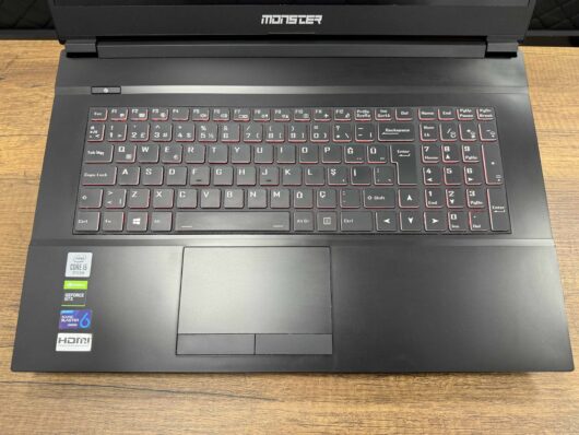 Monster Abra A7 V12.2 Intel Core i5 10300H 16GB 256GB SSD GTX1650Ti 17.3" FHD 120Hz (İKİNCİ EL) - Görsel 2