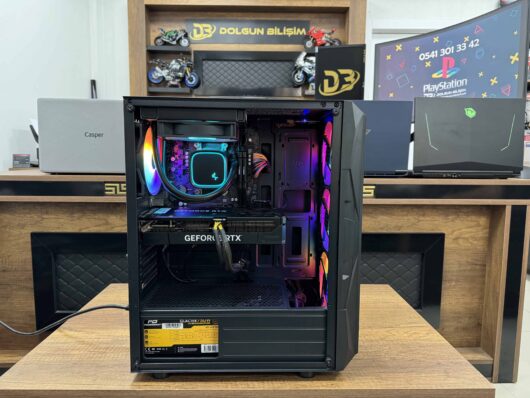 AMD Ryzen 7 5700X 32GB RAM 500GB SSD RTX4060Ti 16GB 750W Power KASA (İKİNCİ EL)