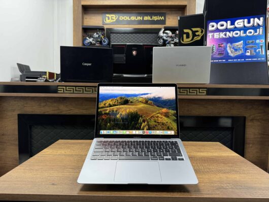 Apple MacBook Air M1 8GB 256GB SSD macOS 13.3" QHD+ Uzay Grisi MGN63TU/A (İKİNCİ EL)