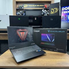 Casper Excalibur G770.1245-8VJ0T-B Intel Core i5 12450H 8GB 500GB SSD RTX3050 W11 15.6" FHD 144Hz (İKİNCİ EL)