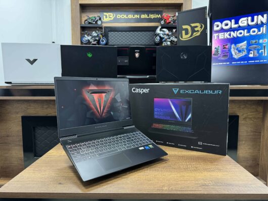 Casper Excalibur G770.1245-8VJ0T-B Intel Core i5 12450H 8GB 500GB SSD RTX3050 W11 15.6" FHD 144Hz (İKİNCİ EL)