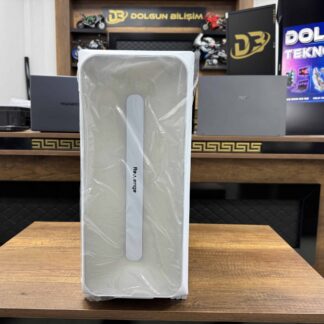 Revenge Colorful Beyaz 3 Fanlı 10 Mod RGB Işıklı Şeffaf Panel ATX Gaming Boş Bilgisayar Kasası