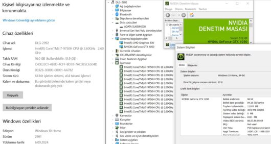 Monster Abra A5 V15.4 Intel Core i7 9750H 16GB 256GB SSD GTX1050 3GB 15.6" FHD (İKİNCİ EL) - Görsel 5