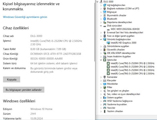 Lenovo ThinkPad X220 Intel Core i5 2520M 8GB RAM 120GB SSD 12.5" HD (İKİNCİ EL) - Görsel 5