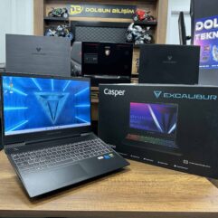 Casper Excalibur G770.CN.EV1245H Intel Core i5 12450H 16GB RAM 500GB SSD GTX1650 15.6" FHD 144Hz (İKİNCİ EL)