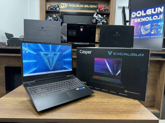 Casper Excalibur G770.CN.EV1245H Intel Core i5 12450H 16GB RAM 500GB SSD GTX1650 15.6" FHD 144Hz (İKİNCİ EL)