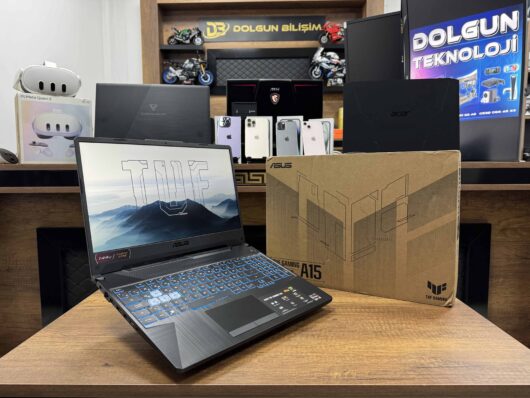 Asus TUF Gaming A15 FA506NF-HN051 AMD Ryzen 5 7535HS 16GB RAM 512GB SSD RTX2050 15.6" FHD 144Hz (İKİNCİ EL)