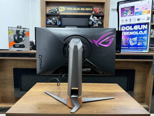 Asus ROG Swift PG259QNR 24.5" 360Hz 1ms IPS Full HD Pivot Gaming Monitör (İKİNCİ EL) - Görsel 3