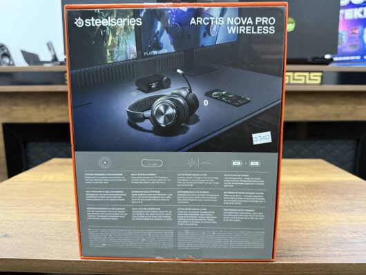 SteelSeries Arctis Nova Pro Wireless Kablosuz Kulaklık + Pil (İKİNCİ EL) - Görsel 2