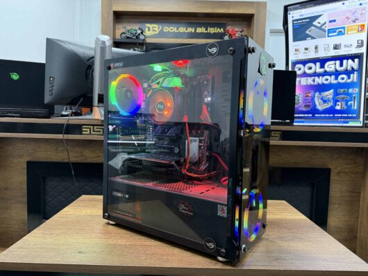 KASA AMD Ryzen 5 1600 8GB 512GB SSD GTX1050Ti (İKİNCİ EL) - Görsel 2