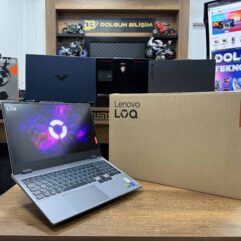 Lenovo LOQ 15IRX9 Intel Core i7 13650HX 16GB RAM 512GB SSD W11 RTX4060 15.6" FHD 144Hz 83DV00G3TR (İKİNCİ EL)