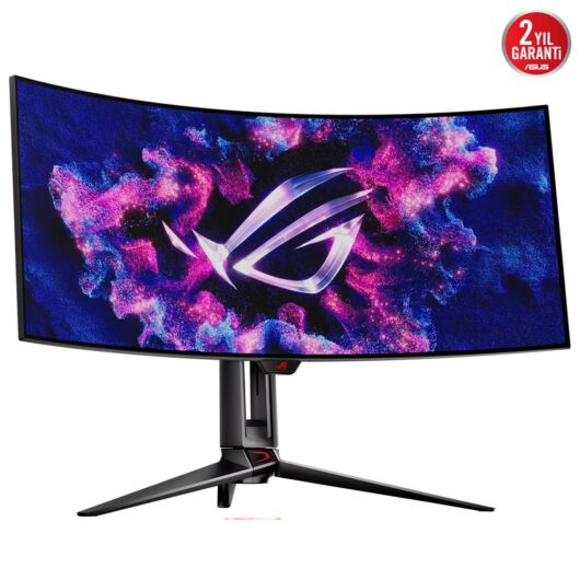Asus ROG Swift OLED PG34WCDM 34" 0.03ms UWQHD Curved 240Hz Oyuncu Monitörü - Görsel 2