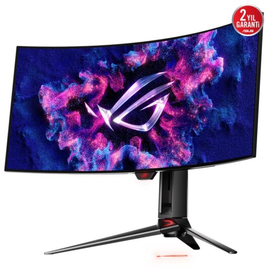 Asus ROG Swift OLED PG34WCDM 34" 0.03ms UWQHD Curved 240Hz Oyuncu Monitörü - Görsel 3