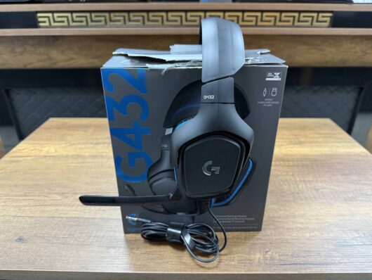 Logitech G432 7.1 Surround Ses Kablolu Siyah Oyuncu Kulaklığı (İKİNCİ EL) - Görsel 2