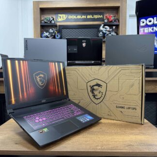 MSI Katana A17 AI B8VG-862XTR AMD Ryzen 9 8945HS 32GB RAM 1TB SSD RTX4070 17.3" FHD  144Hz (İKİNCİ EL)
