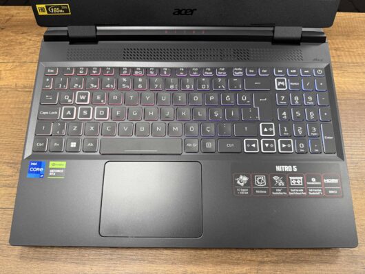 Acer Nitro 5 AN515-58-70VR Intel Core i7 12650H 32GB RAM 1TB SSD RTX4060 15.6" FHD 165Hz NH.QM0EY.00A-32 (İKİNCİ EL) - Görsel 2