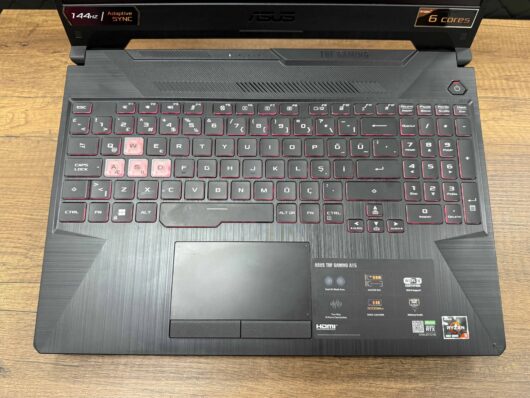 Asus TUF Gaming A15 FA506ICB-HN178 AMD Ryzen 5 4600H 16GB RAM 512GB SSD RTX3050 15.6" FHD 144Hz (İKİNCİ EL) - Görsel 2