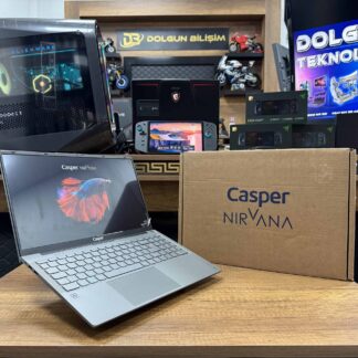 Casper Nirvana X600.5500-8E00T-G-F AMD Ryzen 5 5500U 8GB RAM 500GB SSD W11 15.6" FHD