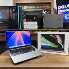 Apple MacBook Pro M2 8GB 256GB SSD macOS 13.3" QHD+ Uzay Grisi MNEH3TU/A (İKİNCİ EL)