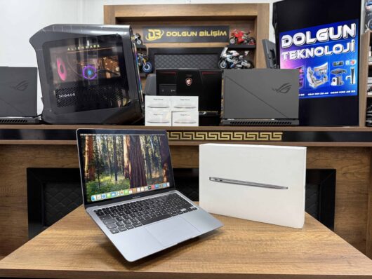 Apple MacBook Air M1 8GB 256GB SSD macOS 13.3" QHD+ Uzay Grisi MGN63TU/A (İKİNCİ EL)