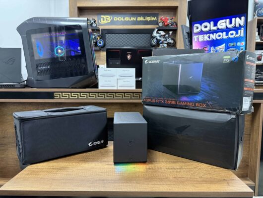GİGABYTE AORUS RTX3090 Gaming BOX eGPU WATERFORCE Harici Ekran Kartı (İKİNCİ EL)