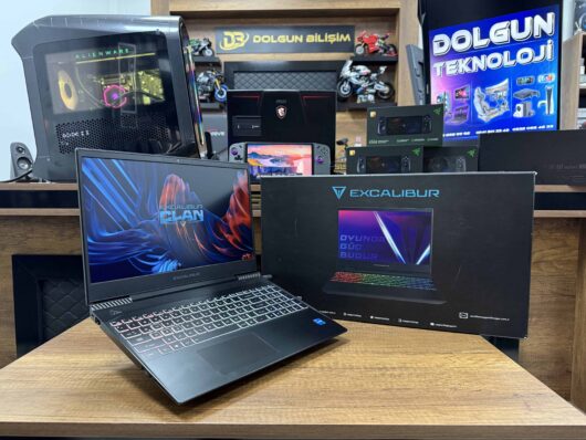 Casper Excalibur G770.1140-BVL0P-B Intel Core i5 11400H 16GB 500GB SSD RTX3050Ti W10 15.6" FHD 144Hz (İKİNCİ EL)