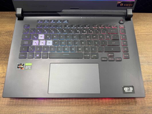 Asus ROG Strix G15 G513IC-HN037W AMD Ryzen 7 4800H 16GB RAM 512GB SSD W10 RTX3050 15.6” FHD 144Hz (İKİNCİ EL) - Görsel 2